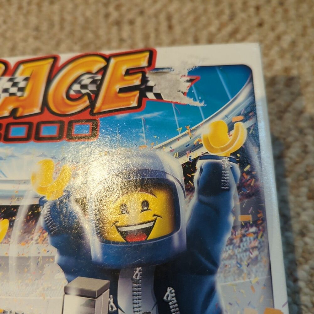 LEGO Race 3000  Car Racing Board Game #3839 2009 Complete Box Manual - Picture 6 of 6